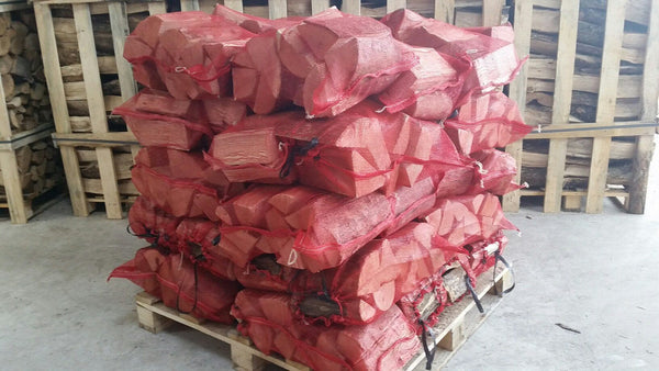 Kiln Dried Ash 10kg nets 40 nets delivered - logsandfuel